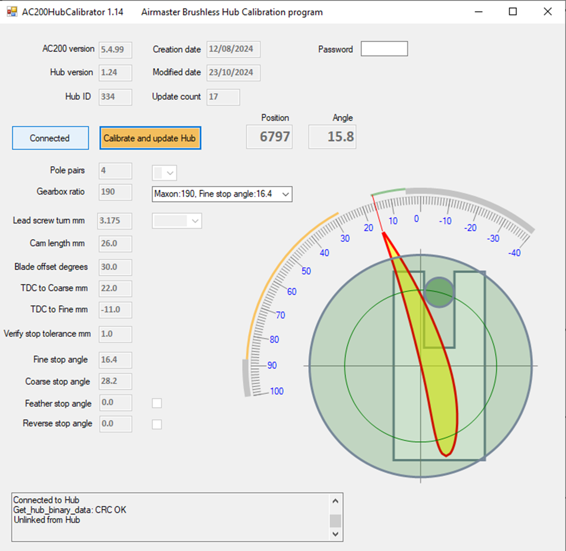 Picture of DSD Hub Calibration Tool