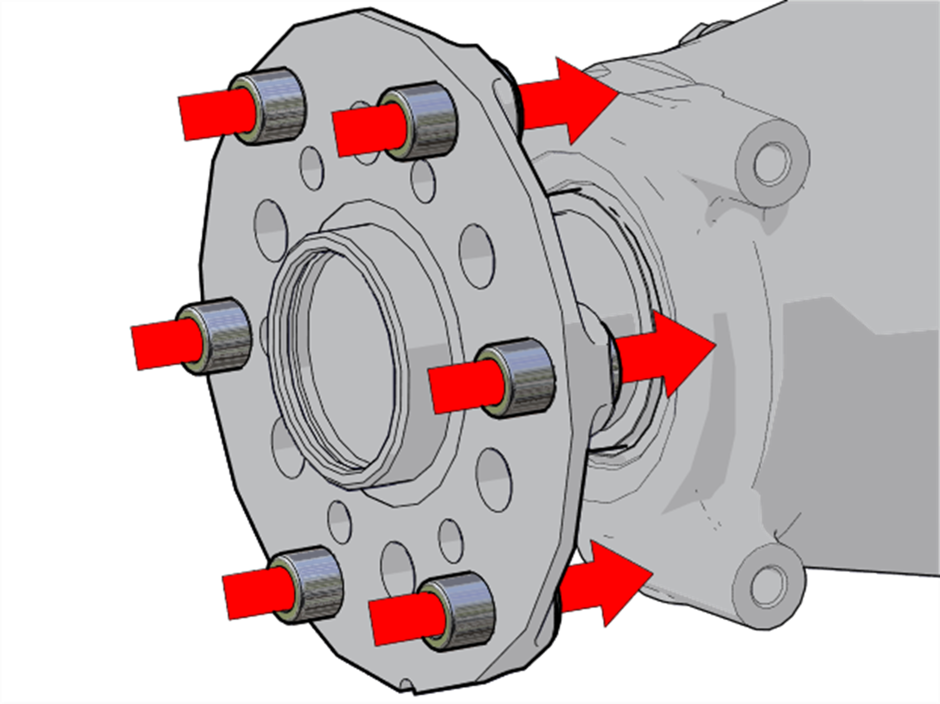 Picture for category 4.1 Engine Flange