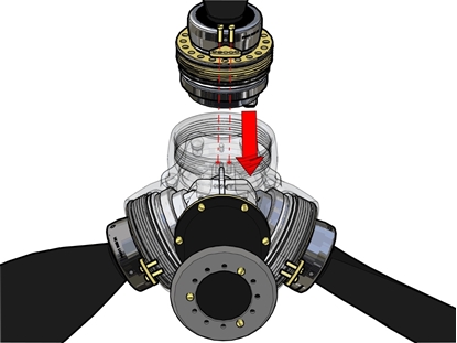 Picture of 4.6 Blade Installation