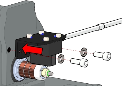Picture of 4.8.2  Sensor-Brush Installation (Rotax Mini Slipring)