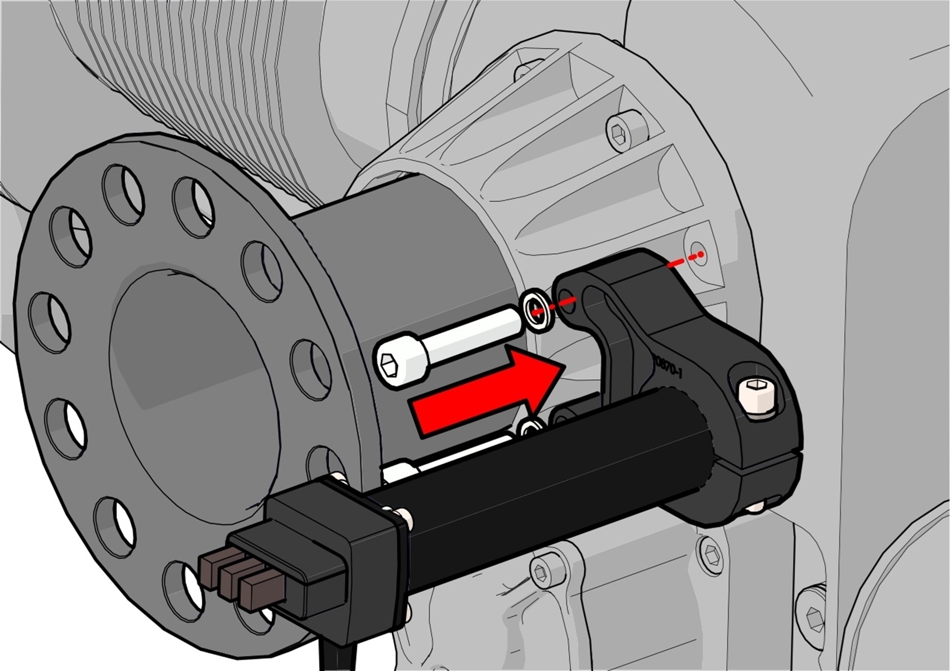 Picture of 4.8.4  Sensor-Brush Installation (ULPower Standard Slipring)
