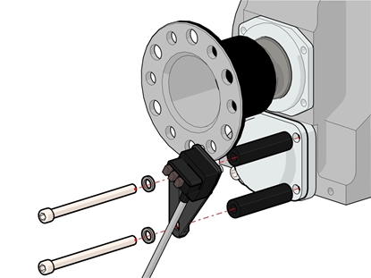 Picture of 4.8.5  Sensor-Brush Installation (Jabiru Standard Slipring)